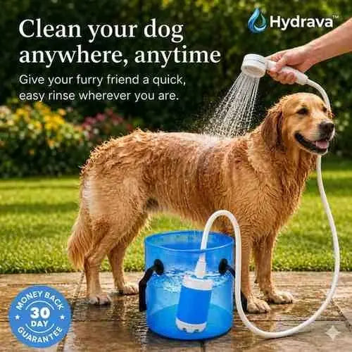 Hydrava™ Rechargeable Portable Shower
